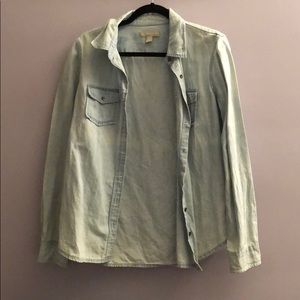 Light blue denim jacket